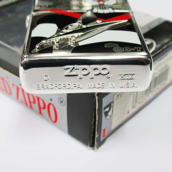Photo4: Outlet Vintage Zippo Great Mazinger Brain Condol Metal Go Nagai Nickel Etching 1999 Japan Limited Oil Lighter (4)
