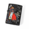 Photo1: Zippo Space Pirate Captain Harlock Matte Black Silver Both Sides Etching Japan Limited Oil Lighter (1)