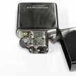 Photo3: Zippo Armor Case Black Titanium Coating 2-sides Etching Japan Limited Oil Lighter (3)