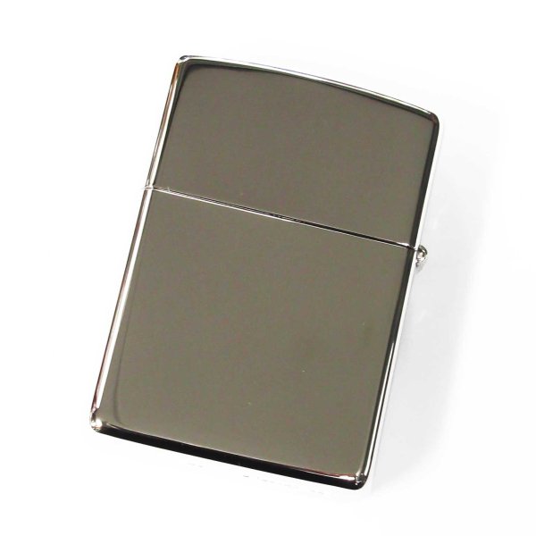 Photo2: Zippo Armor Case Platinum Plating 2-sides Etching Japan Limited Oil Lighter (2)