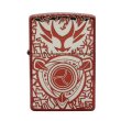 Photo1: Zippo Kamen Rider Agito Shineing Form Ion Red Plating Etching Japanese Hero Japan Limited Oil Lighter (1)