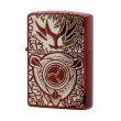 Photo2: Zippo Kamen Rider Agito Shineing Form Ion Red Plating Etching Japanese Hero Japan Limited Oil Lighter (2)