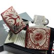 Photo6: Zippo Kamen Rider Agito Shineing Form Ion Red Plating Etching Japanese Hero Japan Limited Oil Lighter (6)