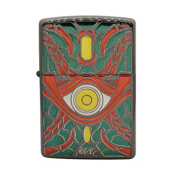 Photo1: Zippo Kamen Rider Agito Exceed Gills Black Nickel Plating Etching Japanese Hero Japan Limited Oil Lighter (1)