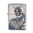 Photo1: Zippo Kamen Rider Agito Anther Agito Oxidized Silver Plating Etching Japanese Hero Japan Limited Oil Lighter (1)