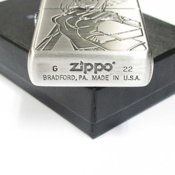 Photo4: Zippo CODE GEASS Lelouch of the Rebellion Kallen Oxidized Silver Both Sides Etching Japan Limited Japanese Anime Oil Lighter (4)