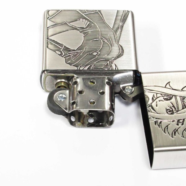Photo3: Zippo CODE GEASS Lelouch of the Rebellion Kallen Oxidized Silver Both Sides Etching Japan Limited Japanese Anime Oil Lighter (3)
