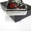 Photo5: Outlet Zippo Winning Whinny Horse Metal Deep Red Silver Plating Japan Limited Oil Lighter (5)
