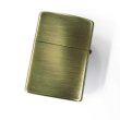 Photo2: Outlet Vintage Zippo 3D Bullet Metal 2003 Oxidized Brass Plating Etching Japan Limited Oil Lighter (2)