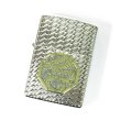 Photo1: Zippo Armor Case Dragon Octagon Metal White Nickel Plating Japan Limited Oil Lighter (1)