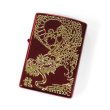 Photo1: Zippo Rampage Dragon Kanji Etching Gold Red Ion Coating Japan Limited Oil Lighter (1)