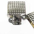 Photo3: Zippo Armor Case Diamond Cut 4-sides Design Silver Plating Japan Limited Oil Lighter (3)
