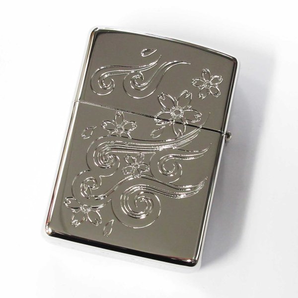 Photo2: Zippo Armor Case Dragon Shell Inly Both Sides Etching Silver Plating Japan Limited Oil Lighter (2)
