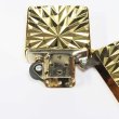 Photo3: Zippo Armor Case Diamond Cut Both Sides Design Gold Plating Gold Tank Japan Limited Oil Lighter (3)