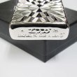 Photo4: Zippo Armor Case Diamond Cut Both Sides Design Silver Plating Japan Limited Oil Lighter (4)