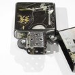 Photo4: Outlet Zippo Sengoku Busho Ieyasu Tokugawa Samurai Kanji 天下統一 徳川家康 Both Sides Etching Black Nickel Japan Limited Oil Lighter (4)