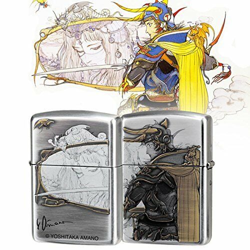 Final Fantasy Zippo Amano Yoshitaka Collection No.04 Armor Case Japan