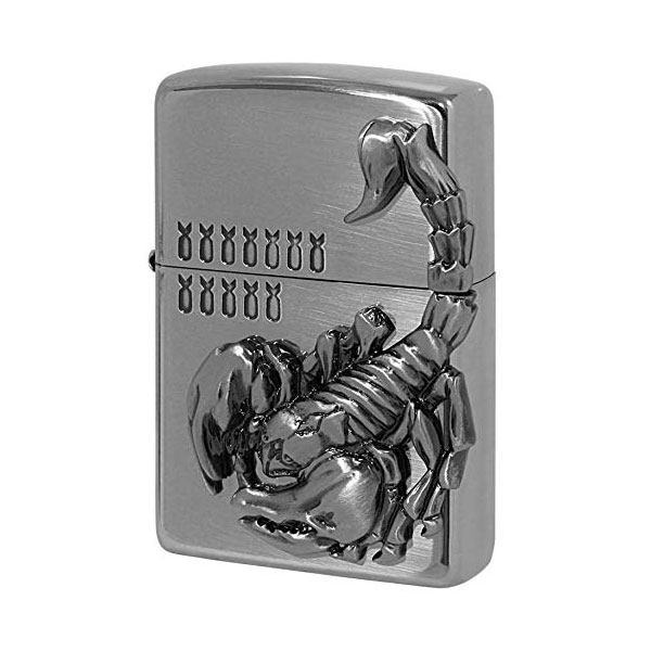 Zippo Big Scorpion Metal Etching Oxidized Nickel Japan Limited Oil Lighter