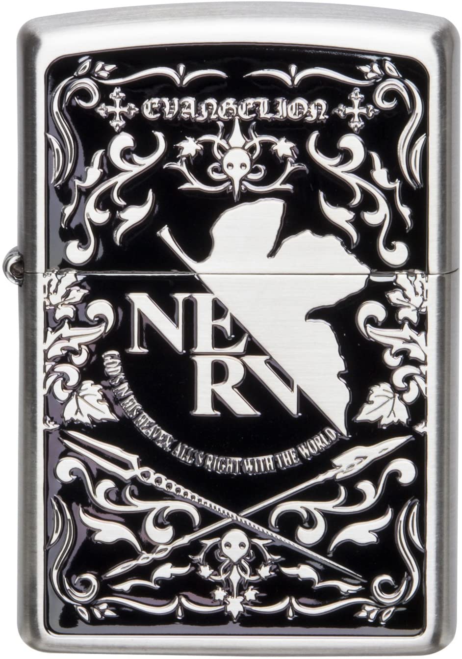 Zippo Evangelion Eva NERV EVAtic Elments Ver. Japan Limited Oil Lighter