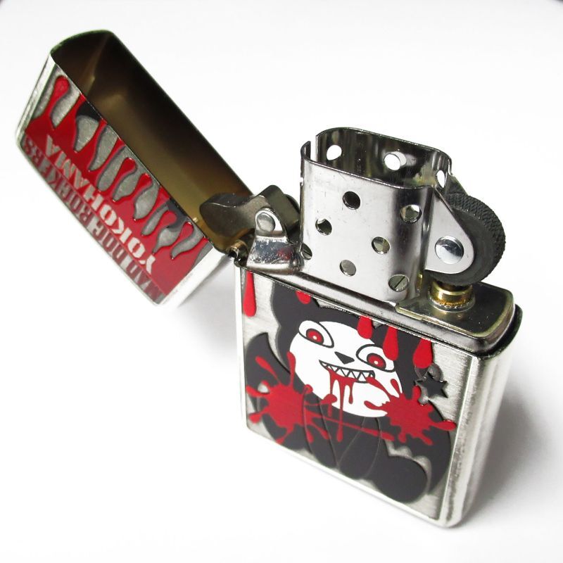 Zippo Bloody Vampire-R MAD DOG ROCKERS Oxidized Silver Plating