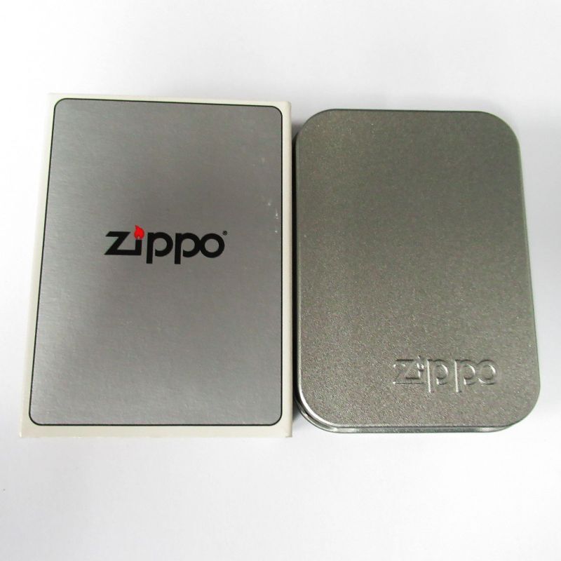 Vintage Zippo 1932 Replica Second Release Corner Etching Silver Plating  Japan Limited Oil Lighter B