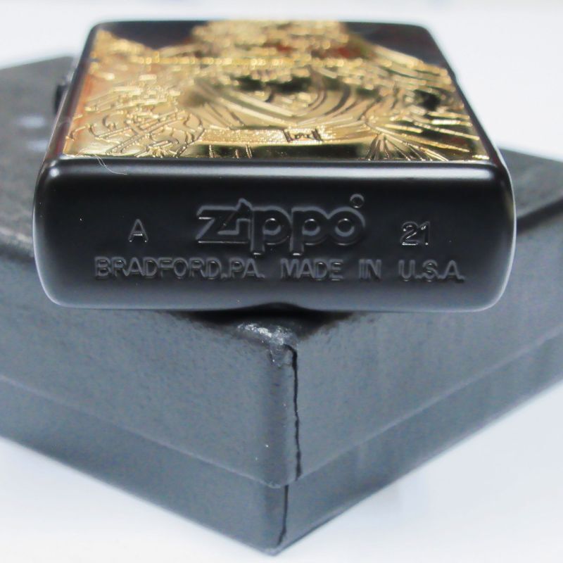 Zippo BLACK LAGOON 20th Anniversary Limited Balalaika Matte Black