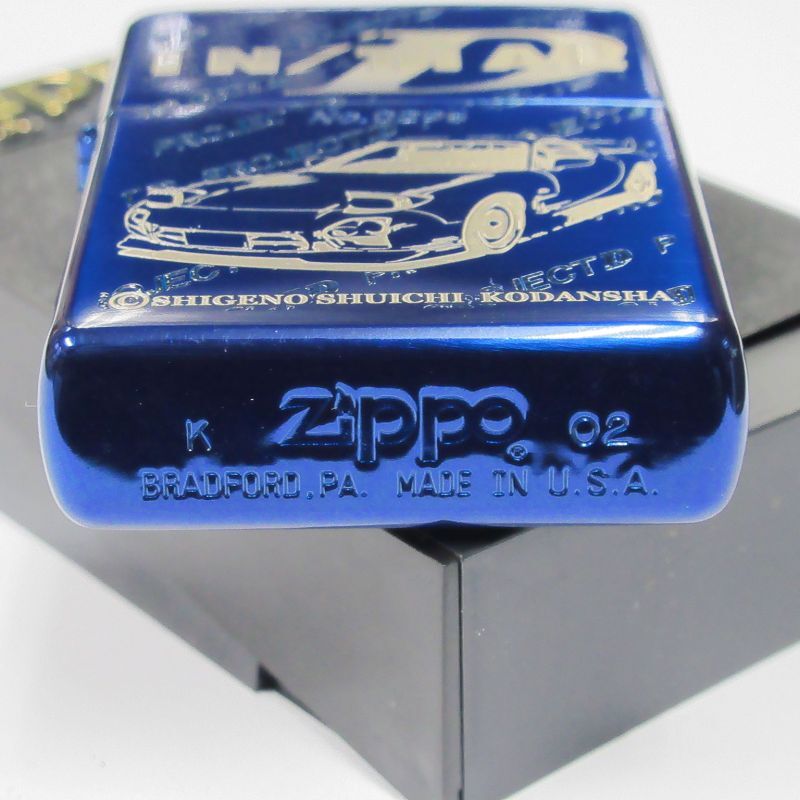 Vintage Zippo Initial D Keisuke Takahashi RX-7FD3S RX7 Japan Limited Oil  Lighter