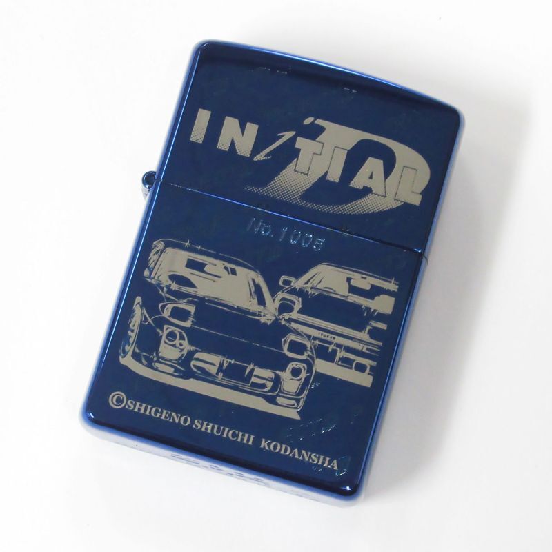 Vintage Zippo Initial D Project D RX-7FD3S RX7 Toyota AE86 Hachiroku Japan Limited Oil Lighter