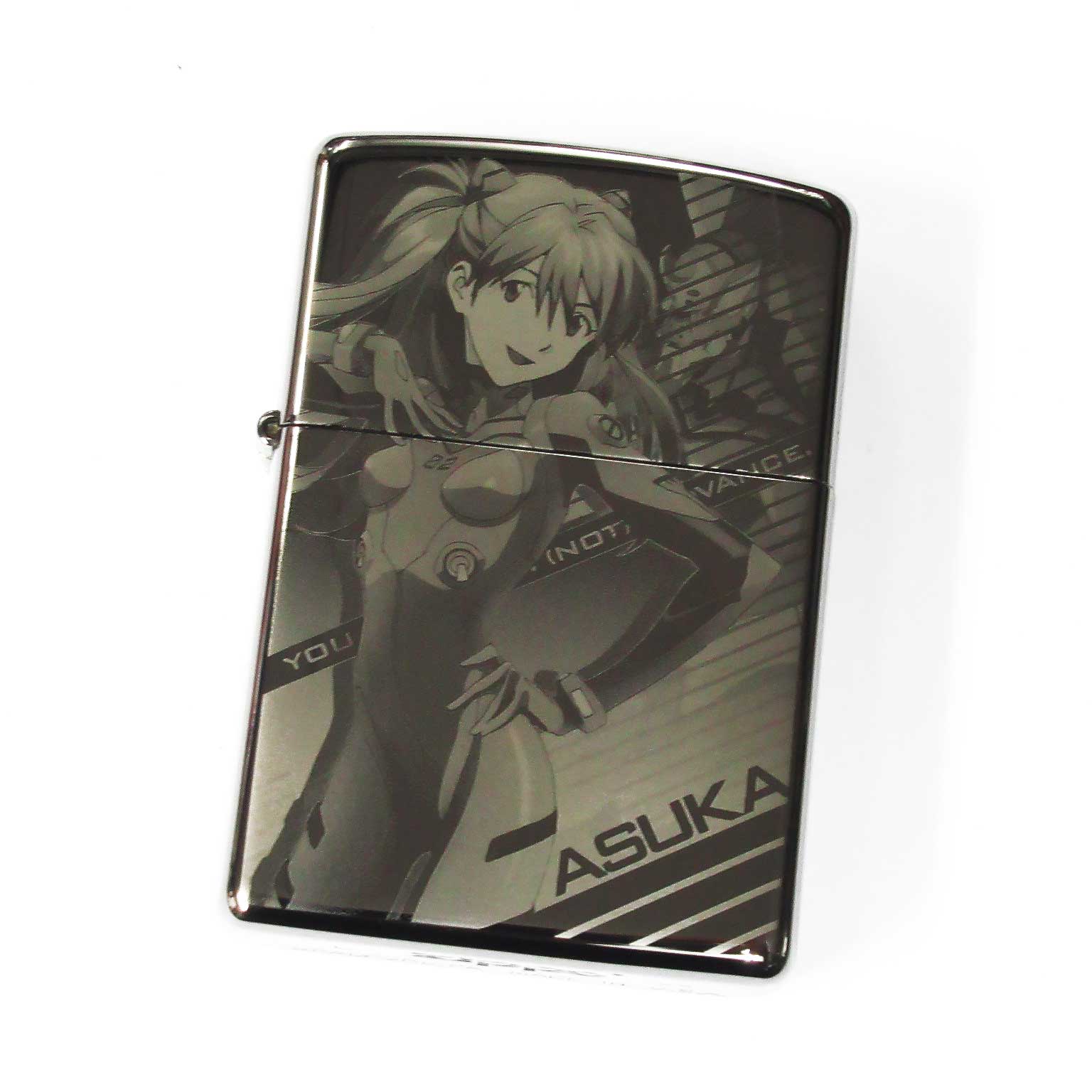Zippo Evangelion Eva Shikinami Asuka Langley 新劇場版:破 Black Nickel Japan Limited Oil Lighter
